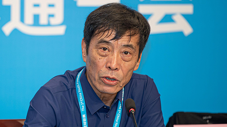 Chen Xuyuan former chairman of Shanghai International Port Group and head of Chinese Football Association