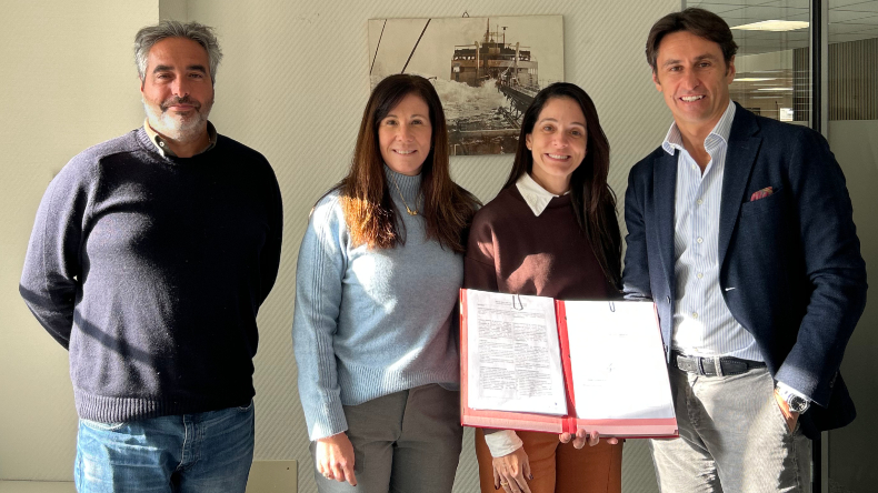 Ifchor Galbraiths_ (l-r) Ghigo Ravano (IG Chairman), Marcela Rosman, Bruna Moraes and Manu Ravano (IG Co-CEO).