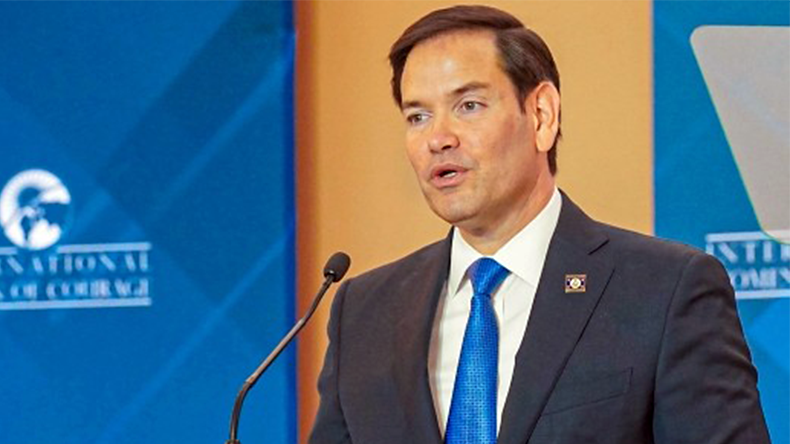 Marco Rubio from the US State Department