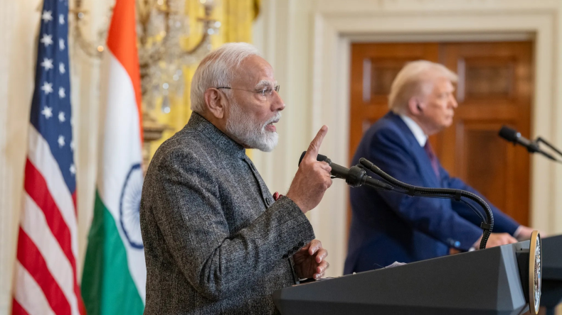 modi and trump credit white house