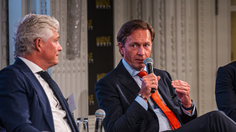 Hafnia and DHT CEOs by Marine Money