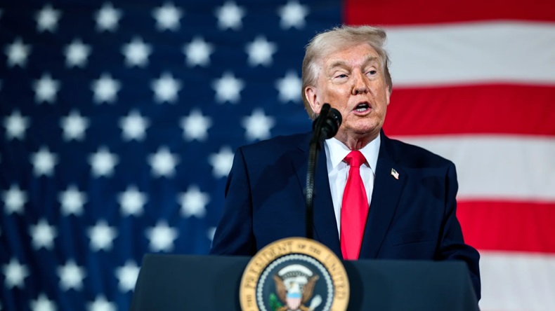 new trump flag credit WH