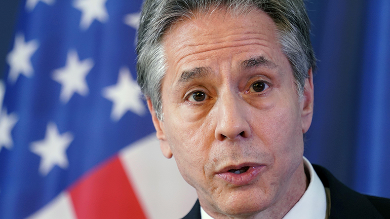 US Secretary of State Antony Blinken