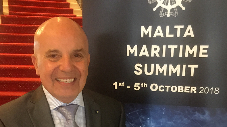 John Gauci-Maistre, organiser of the Malta Maritime Summit