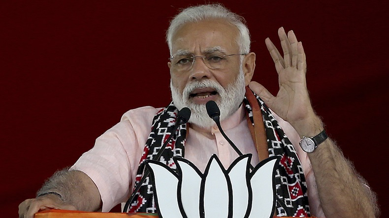 Narendra Modi, Indian prime minister. AP
