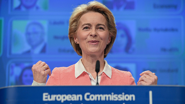 Ursula Von Der Leyen, president-elect of the European Commission