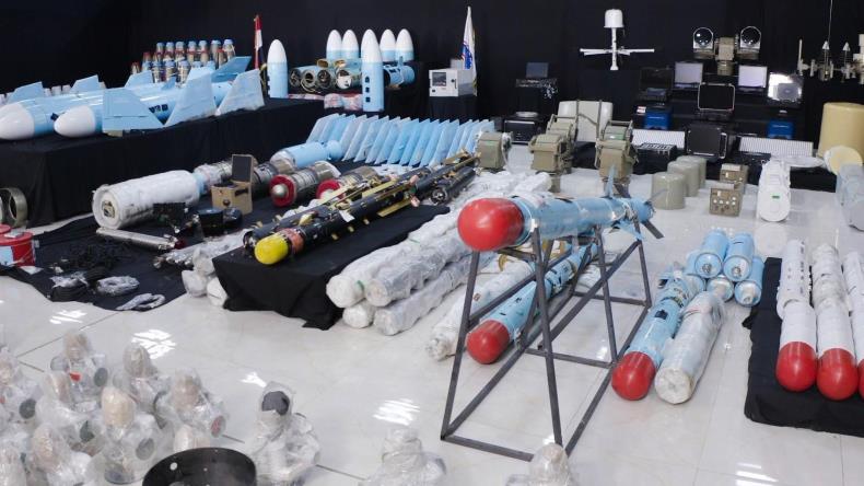 Weapons seized bound for the Houthis