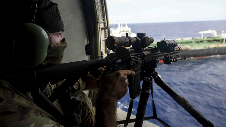 US forces board tanker Aquila II