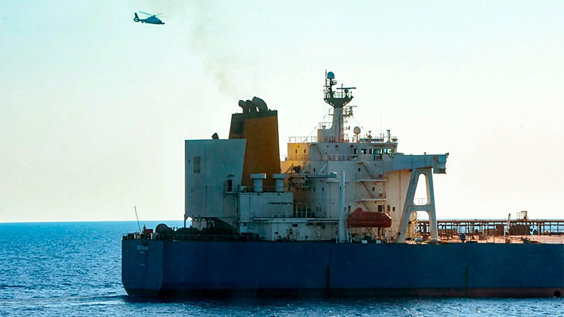 French forces seize Russian shadow crude oil tanker Deliver IMO: 9194983