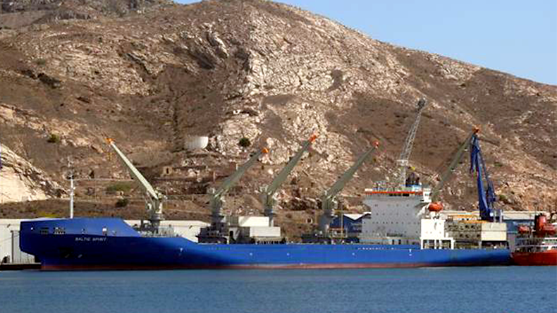 Reefer Baltic Spirit (IMO: 9765873) at port