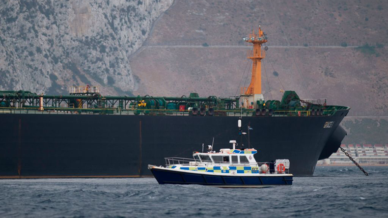 Grace 1 off Gibraltar