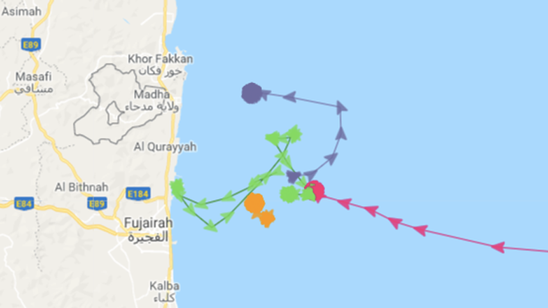 Lloyd's List Intelligence vessel tracking