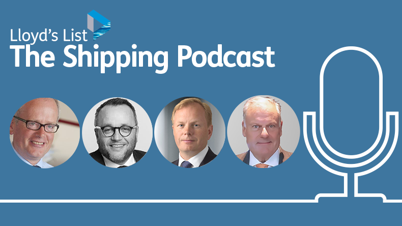 From left: Stephen Hawke of PIFerrari; Gregory Thomas of Skuld; Bjornar Andresen of Gard; David Mahoney of Aon Risk Solutions