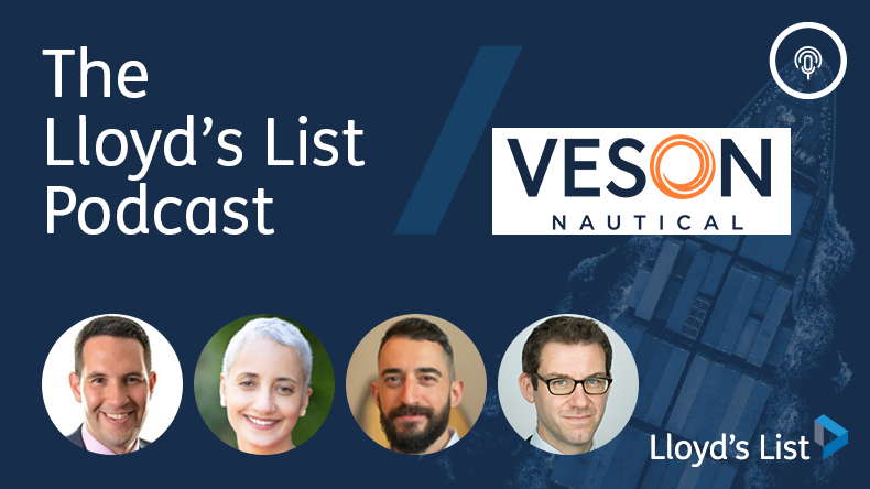 Lloyd's List podcast, from left: Ian Ralby, Nadwa Al-Dawsari, Tomer Raanan and Richard Meade