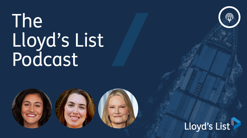 On the podcast, from left: Claire Grunewald and Claire O’Neill McCleskey, co-founders of Clarity Consultancy, and Leigh Hansson, partner at Reed Smith.