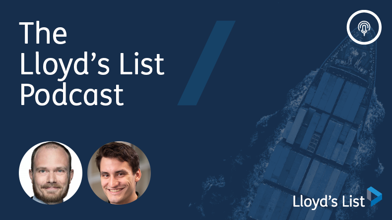 On the Lloyd's List Podcast from left: World Shipping Council's Simon Bergulf and Declan Bush
