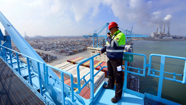 The APMT Rotterdam terminal. Source: APM Terminals