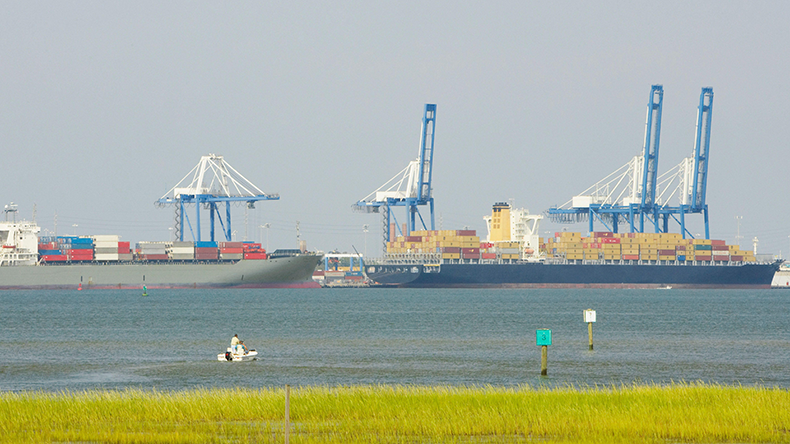 Charleston boxship backlog blamed on infrastructure work, server outage - Vimarsana News