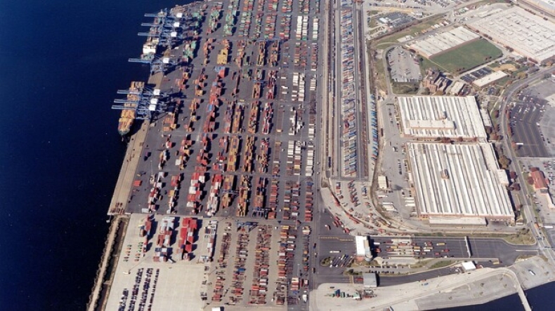 Baltimore Seagirt Marine Terminal aerial view