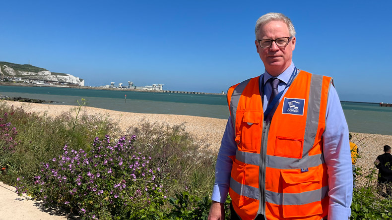 Doug Bannister, chief executive of Port of Dover