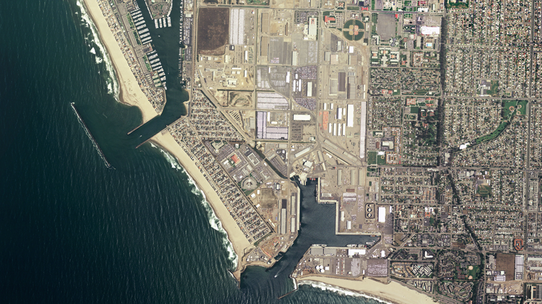 Hueneme port, California. Aerial Archives / Alamy Stock Photo