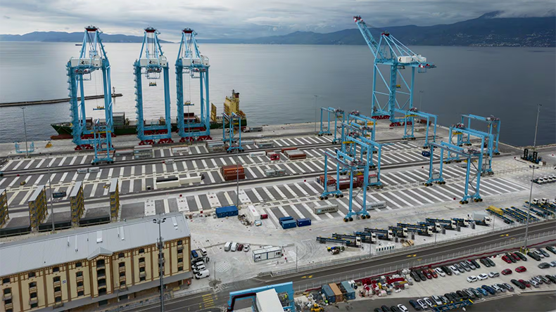 Rijeka Gateway in Croatia overview