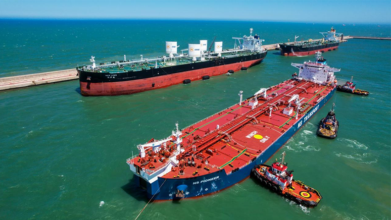 Vast Infraestrutura crude VLCC terminal in Brazil