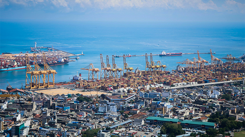 Colombo port