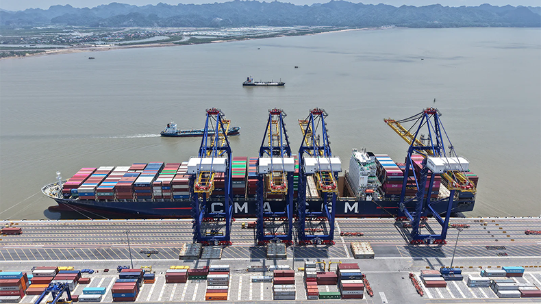 Hai Phong port Vietnam NEW