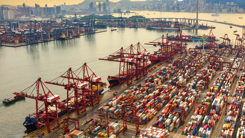 Hong Kong port