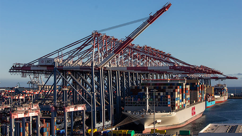 Long Beach port