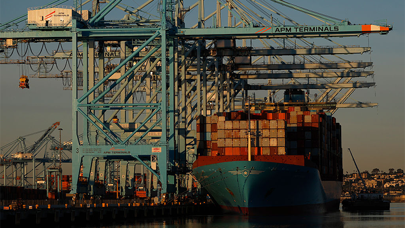 Los Angeles port