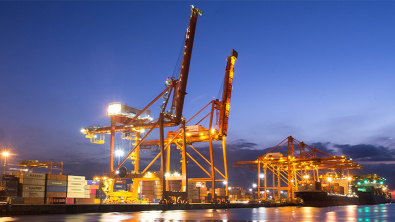 Manila port Philippines