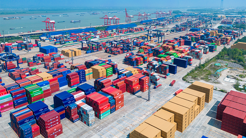 Longtan Port Area, Port of Nanjing, Jiangsu Province, China