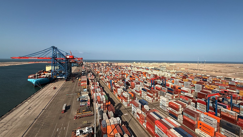 Port Said port Egypt
