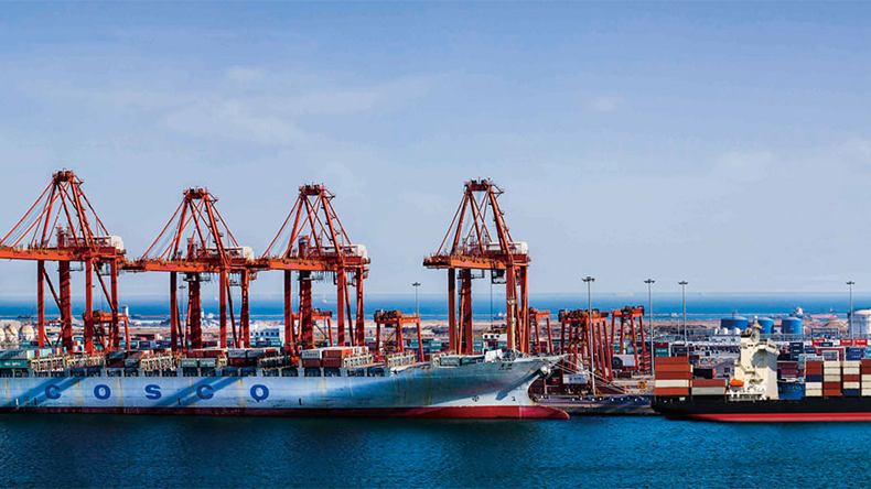 Tangshan port China