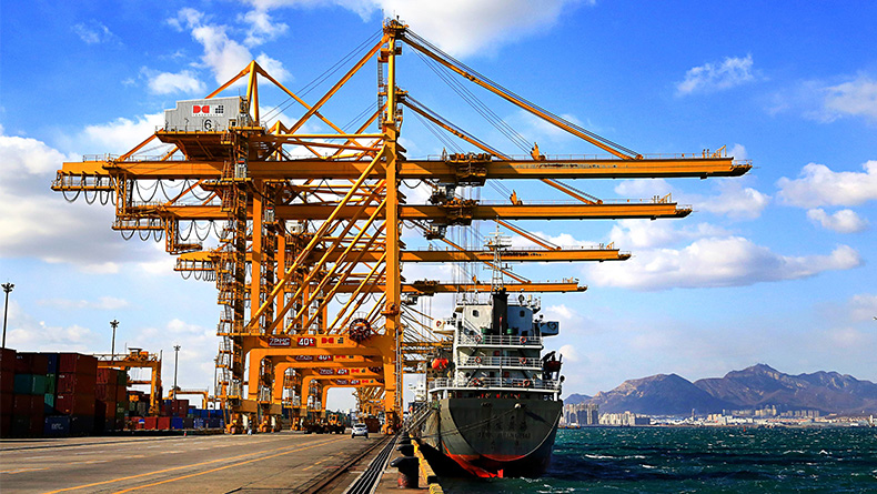 Dalian container terminal