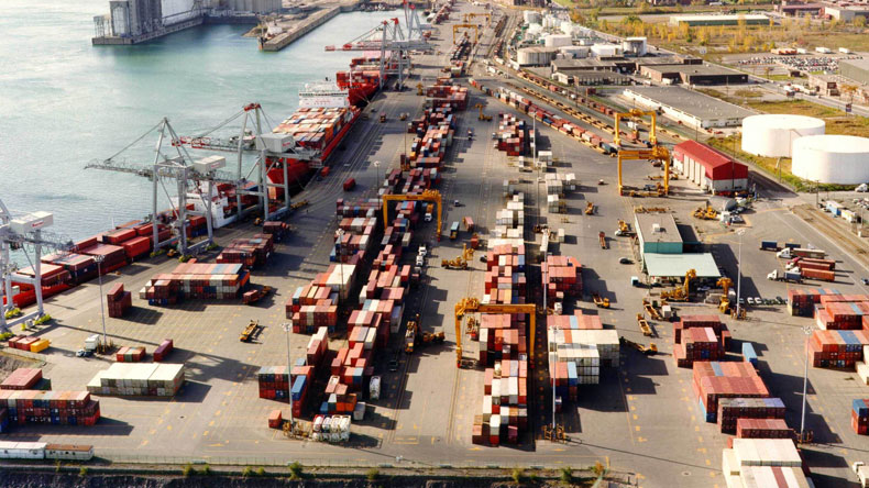 Racine terminal at port of Montreal