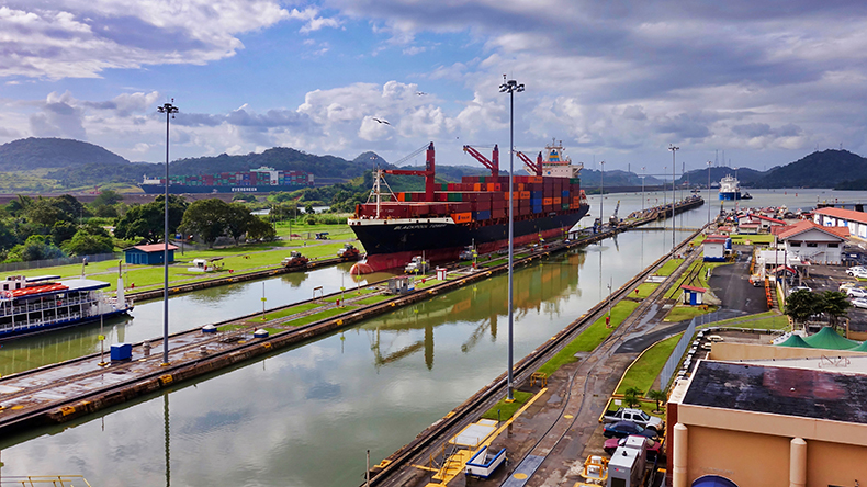 Panama Canal container
