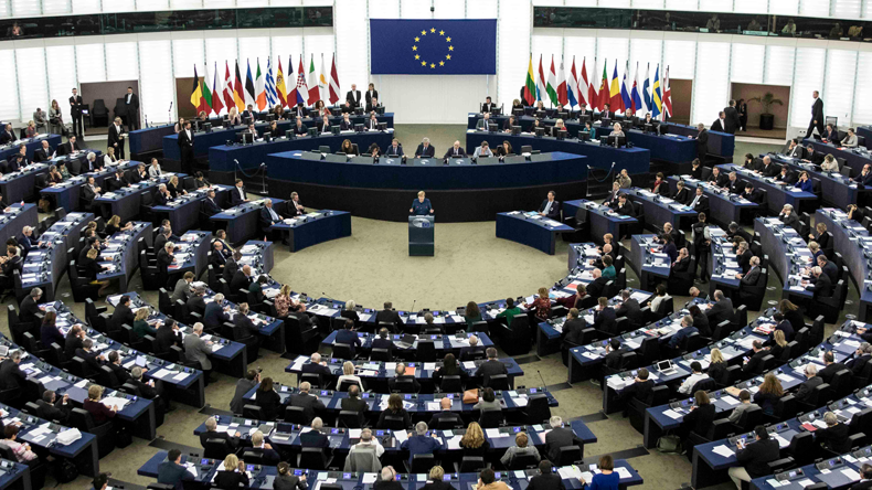 The European Parliament in Strasbourg