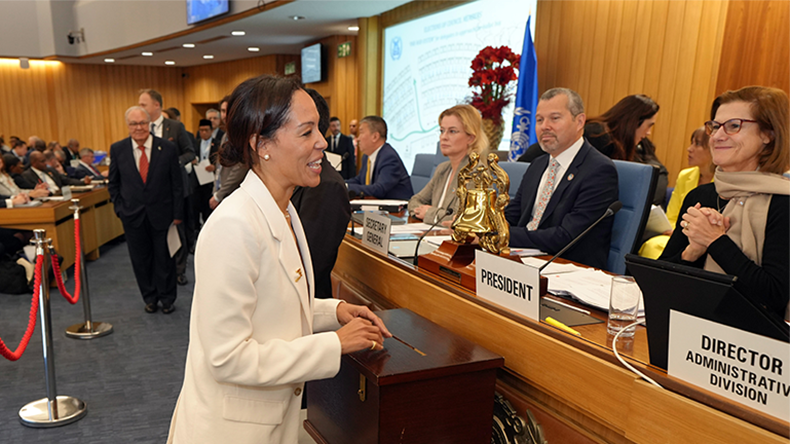 IMO Member States voting for the IMO Council during the 34th Assembly Session on 28 November 2025