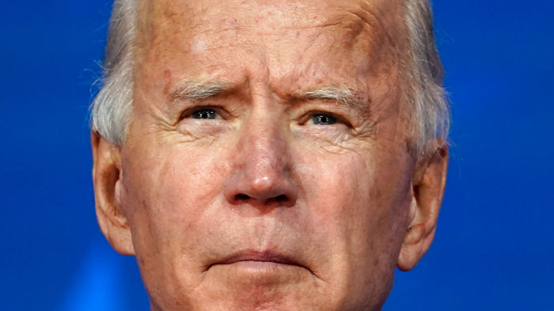 Joe Biden on Friday 6Nov 2020. Credit: Drew Angerer/Getty Images