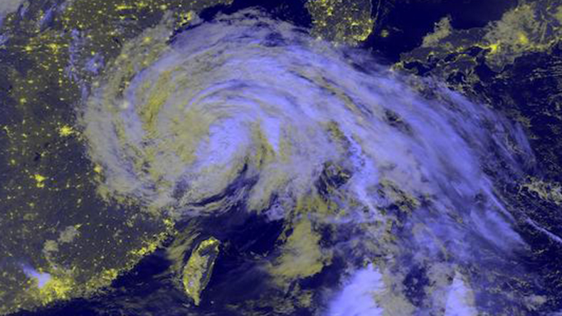 Typhoon In-Fa_25July2021 credit NASA