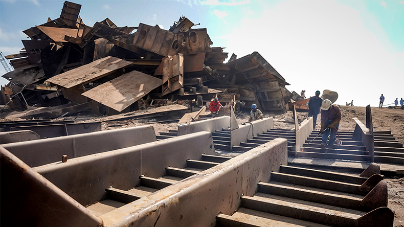 Sanctioned tanker and offshore units breathe life into subdued recycling market