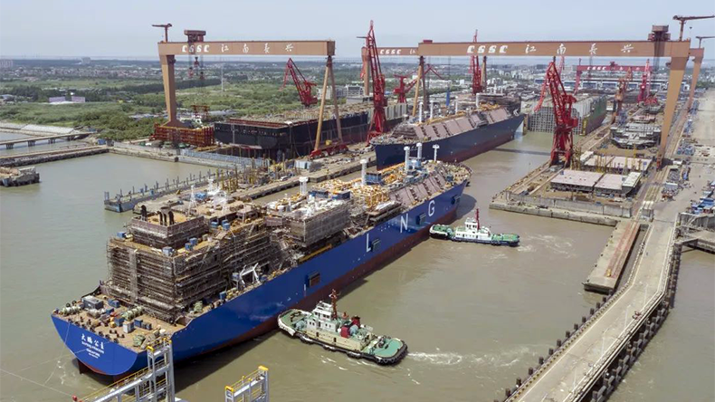 Hudong Zhonghua has orders in hand for almost 70 LNG tankers