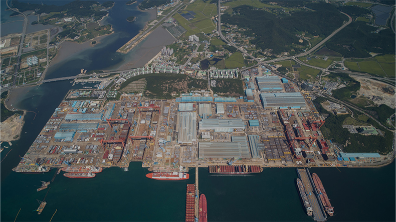 HD Hyundai Samho shipyard, South Korea