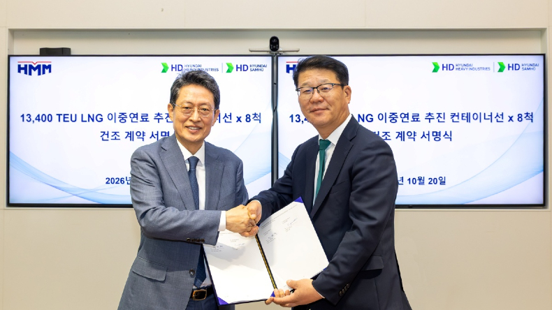 HMM returns to HD Hyundai for LNG dual-fuel boxship series as ordering boom continues