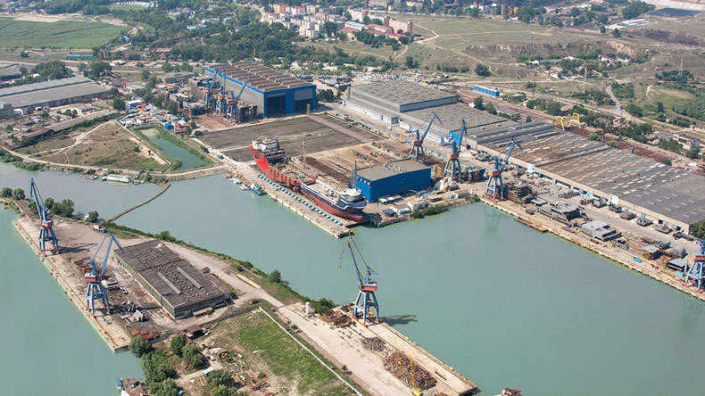 Vard's Tulcea yard in Romania