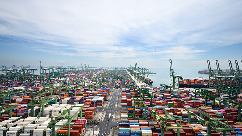 Singapore battles port congestion as Red Sea crisis snarls container traffic - Vimarsana News