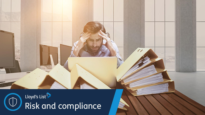 Businessman compliance concept